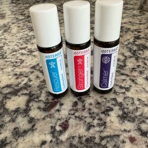 doTERRA Essential Oil Trio - Blue, Red, Purple